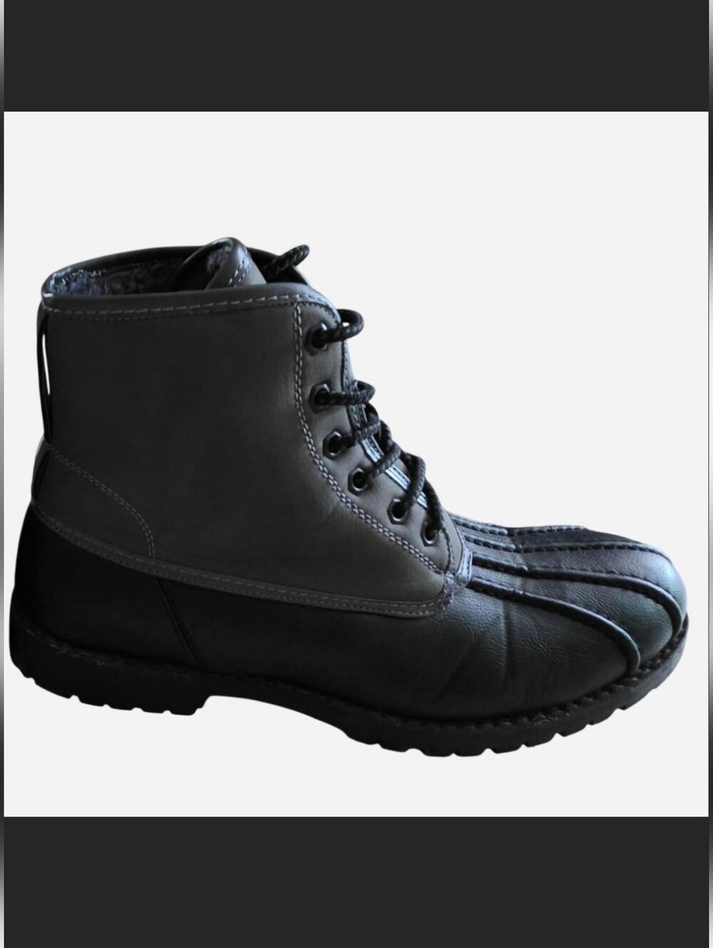 Men's Winter Duck Boots, Shearling Lined. Only Worn 1 Vacay Wknd. Men's Size 9.5